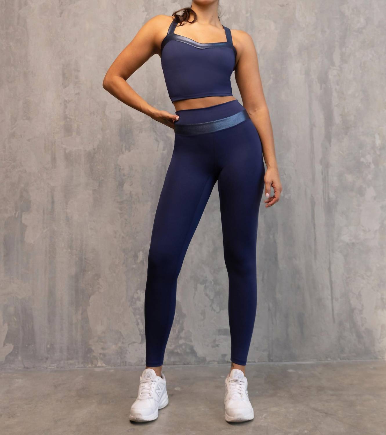 Heroine Sport - Nova High-waist Metallic Legging