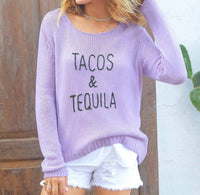 Wooden Ships - Tacos & Tequila Crew Cotton Sweater