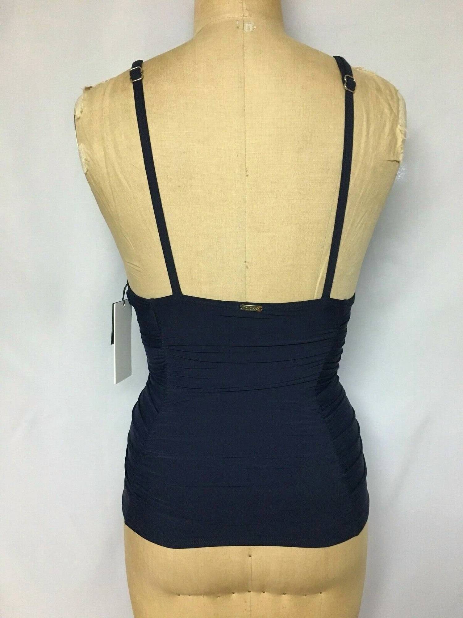 Calvin Klein - Ruched Tankini Top