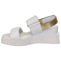 Naked Feet Women's Paradox Open Toe Wedge Sandals in white multi - women's shoe - view 5