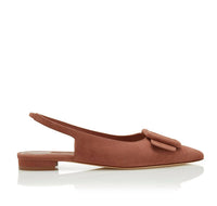 Manolo Blahnik - Women's Maylura Slingback Flat Pumps