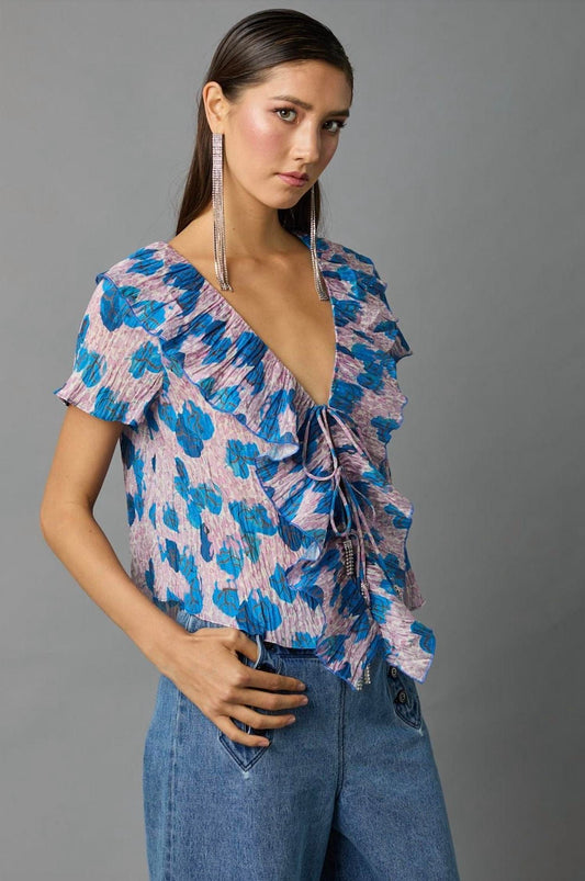 Hope For Flowers - Frilled Bolero Blouse