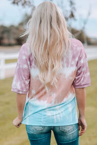 Shiying Fashion - Women's Tie Dye Tee