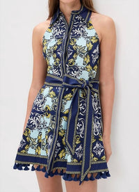 Alice + Olivia - Lucy Sleeveless Mini Shirt Dress