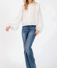 Calista - Giselle Balloon Sleeve Shirt