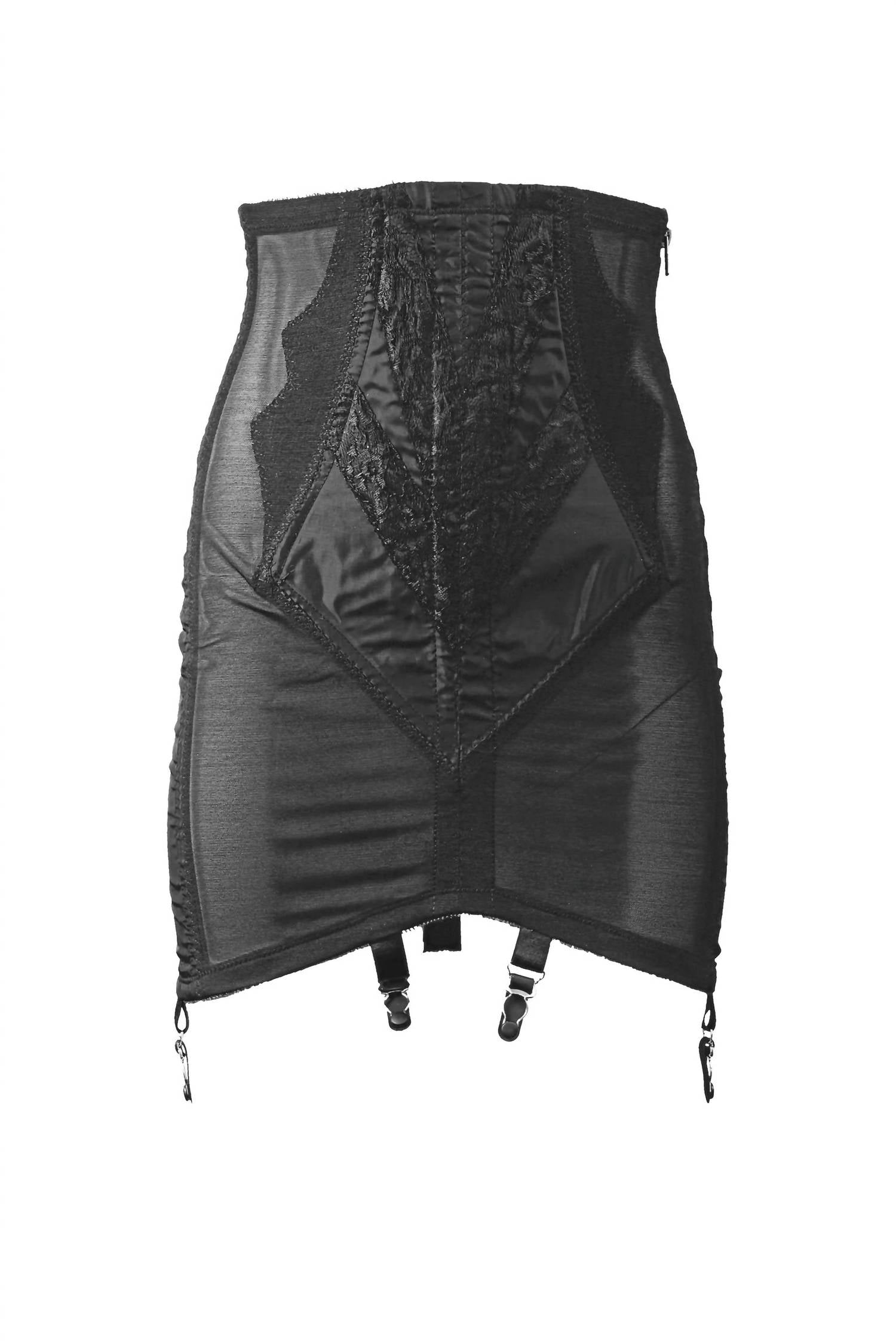 Rago - High Waist Open Bottom Girdle With Zipper