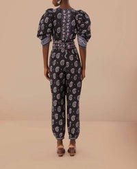 Farm Rio - Women's Short Sleeved Jumpsuit