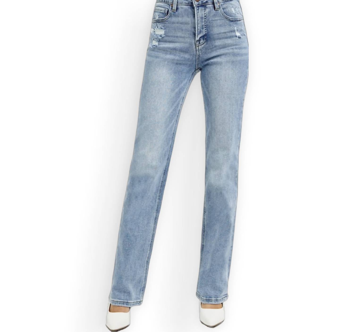 Risen - Delicate Distraction Straight Jeans