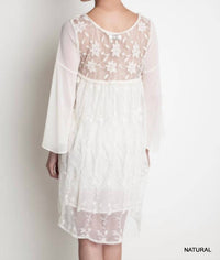 Umgee - Lace Baby Doll Tunic Dress