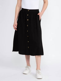 Current Air - Buttoned Midi Skirt