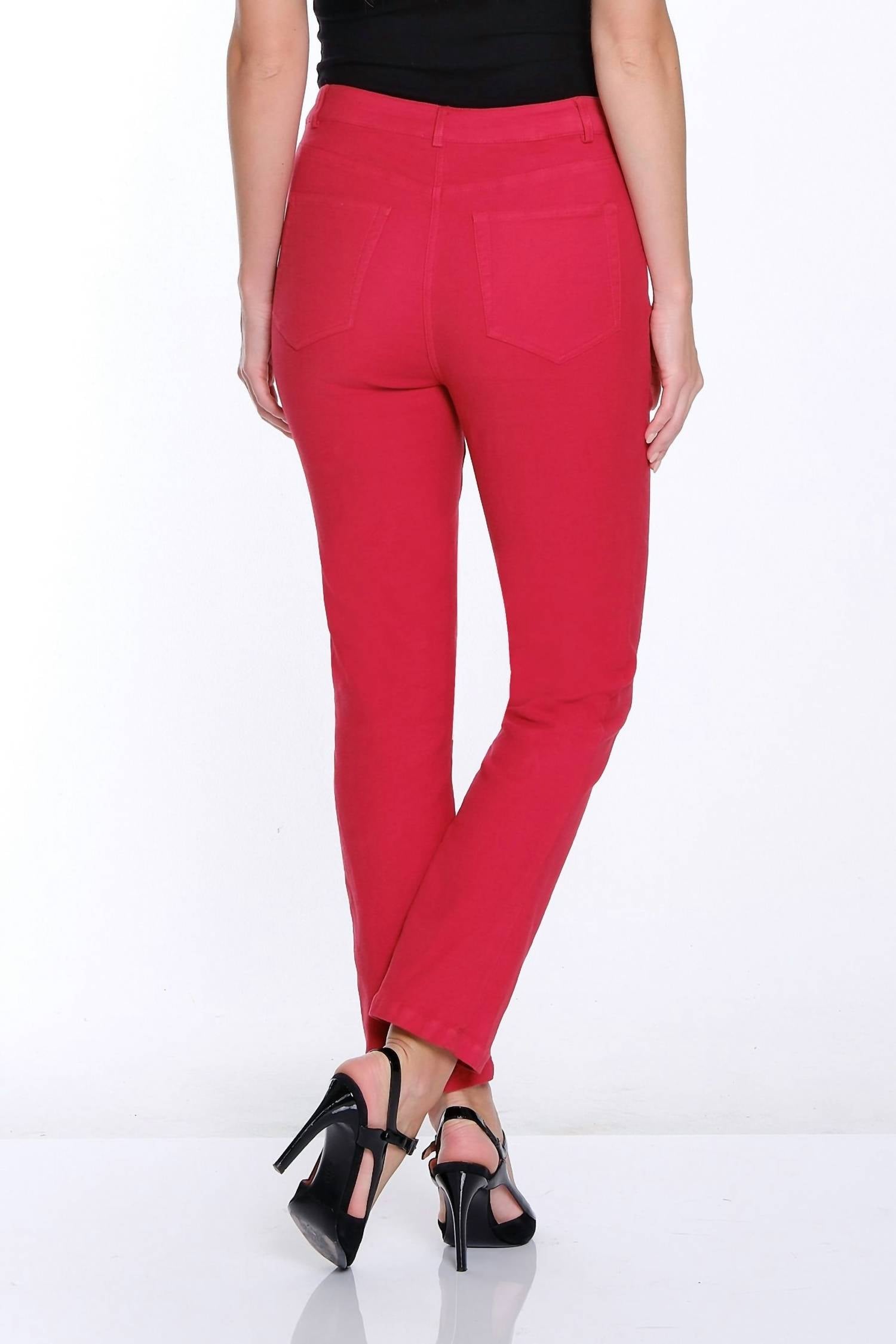 Multiples - Zip Front Ankle Jeans