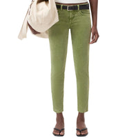 CLOSED Baker Velvet Skinny Jean in pistachio green - women's jeans