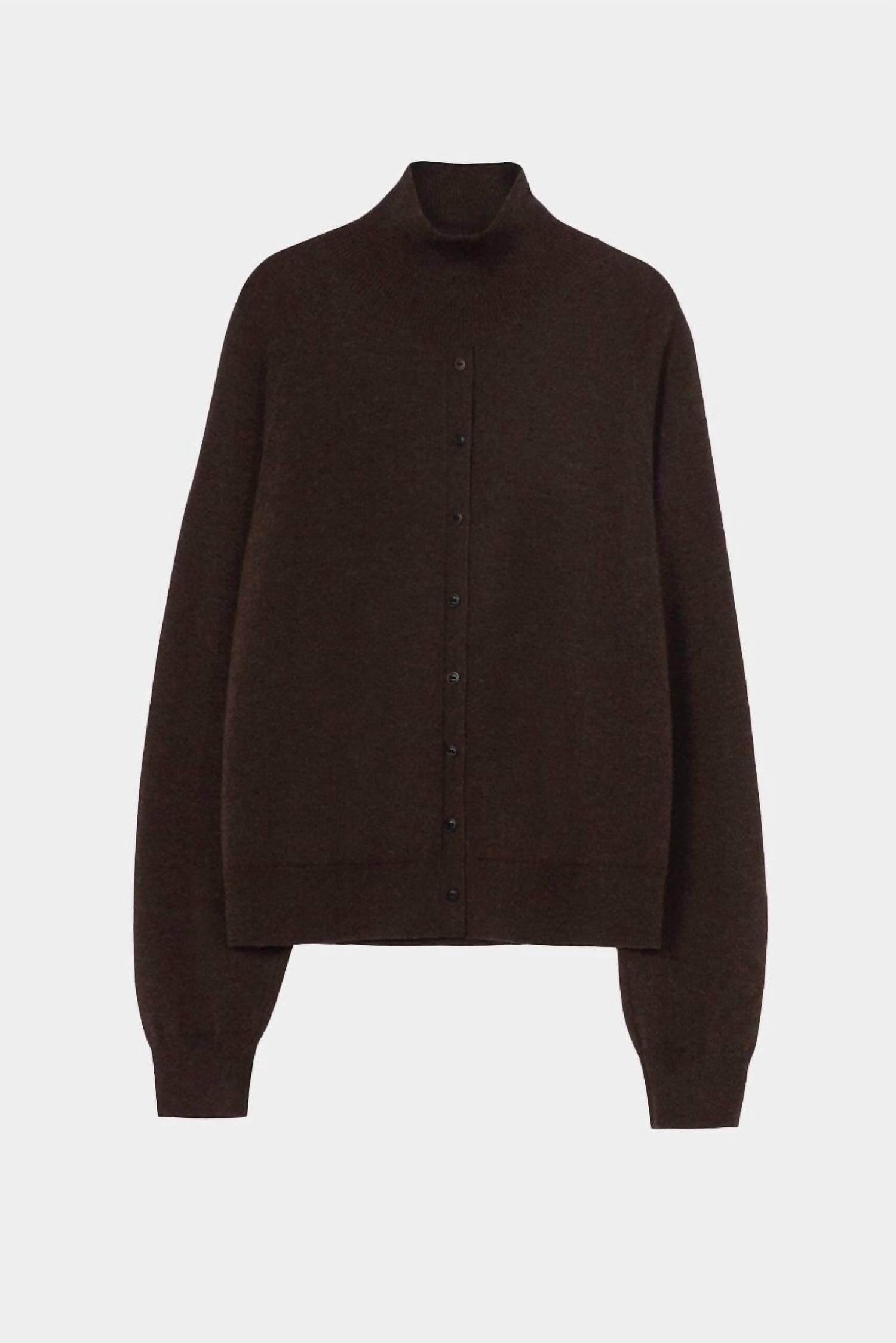 Cordera - Merino Wool Buttoned Sweater