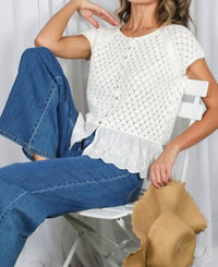 Hem & Thread - Mara Crochet Top