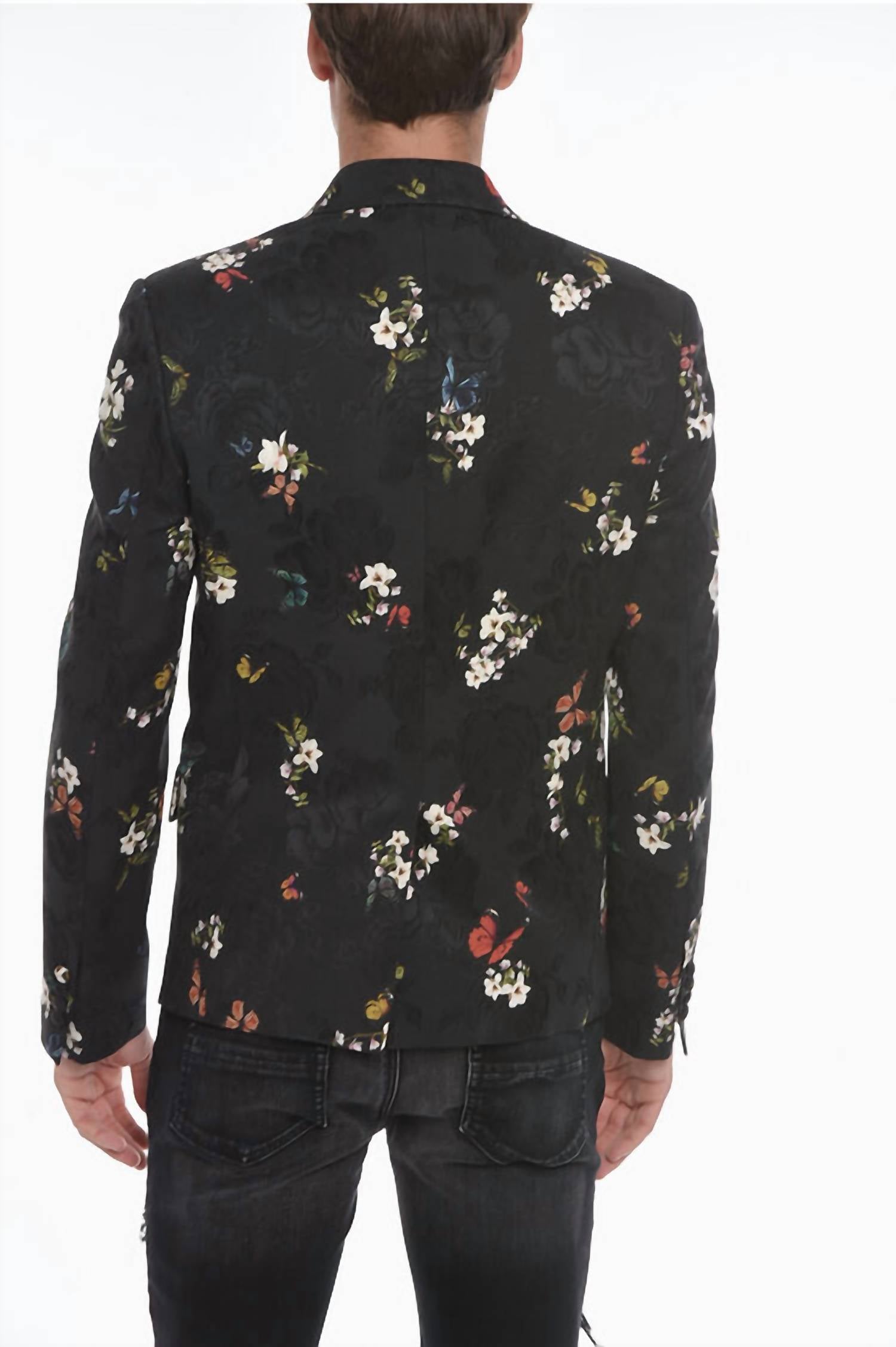 Amiri - Butterfly Jacquard Blazer
