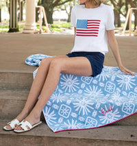 Sail To Sable - Short Sleeve Flag Sweater