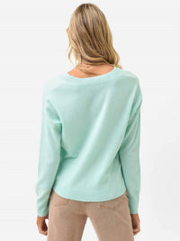 Crush Cashmere - Indiana Deep V Neck Sweater