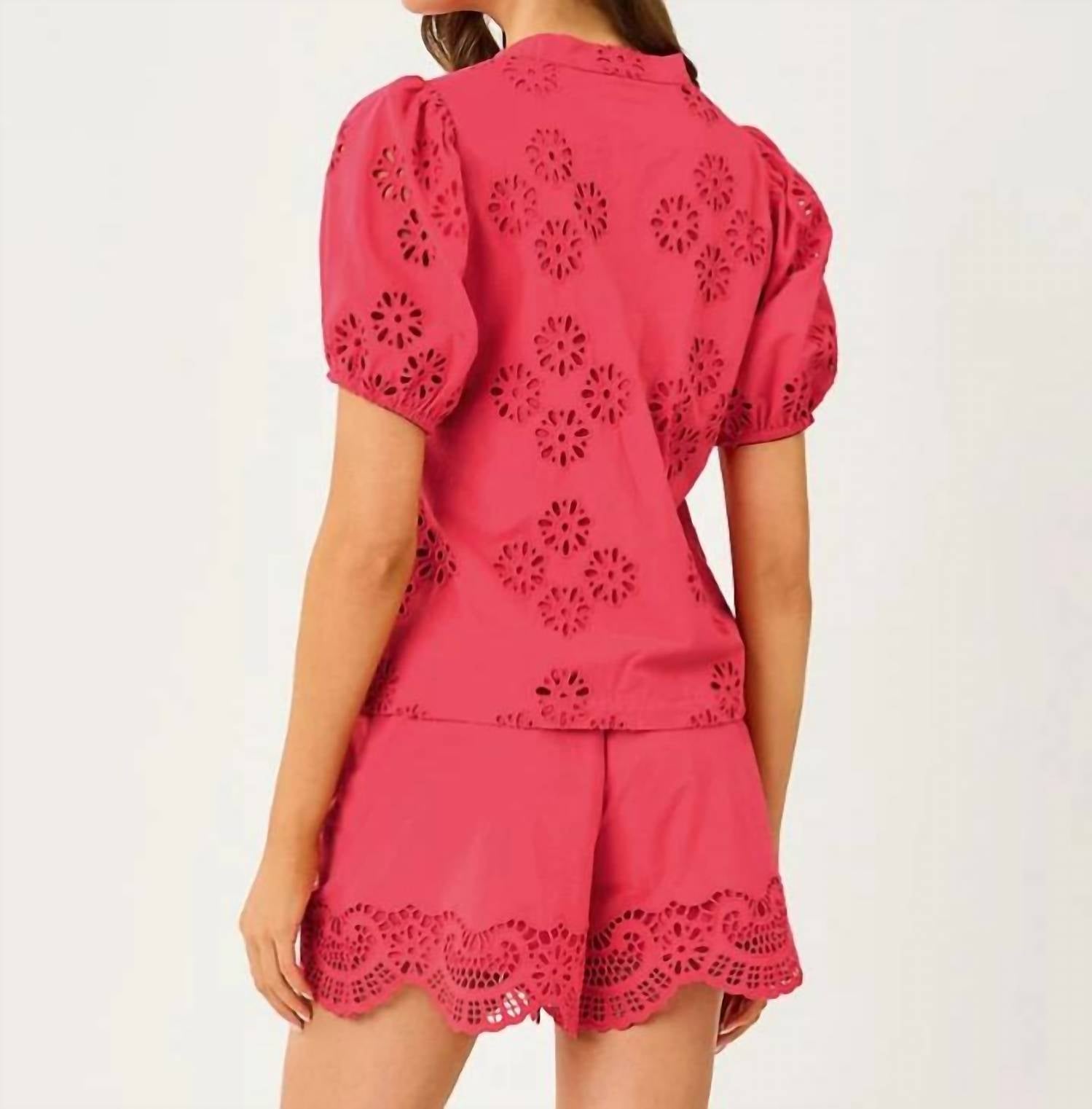 Lilly Pulitzer - CASTINE SHORT SLEEVE TOP