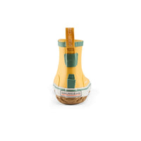 Grundens Kid's Guppy Rain Boots in pineapple - kids' shoe - alternate view
