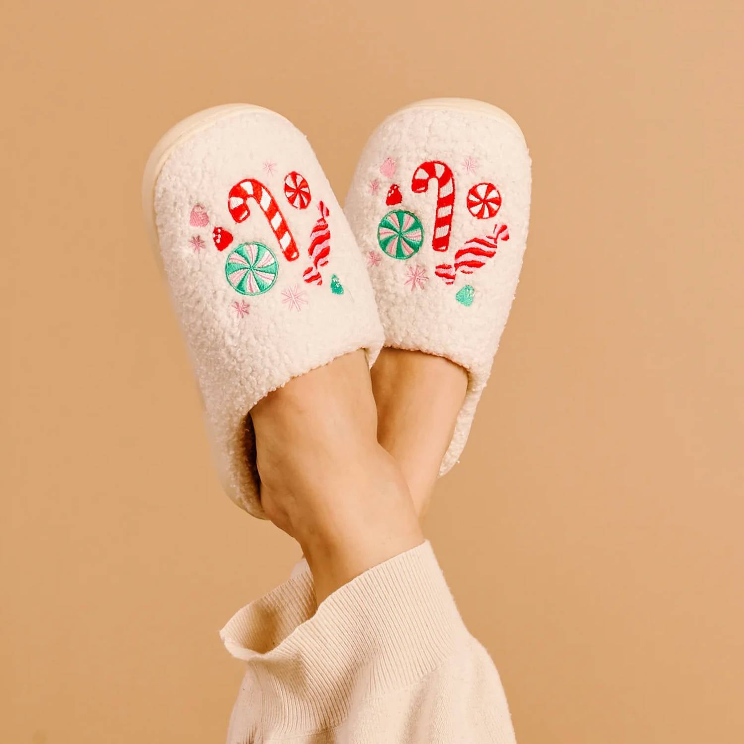 The Darling Effect - Girl's Fuzzy Slippers