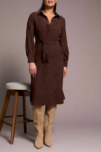 Tribal - Long Sleeve Shirt Dress
