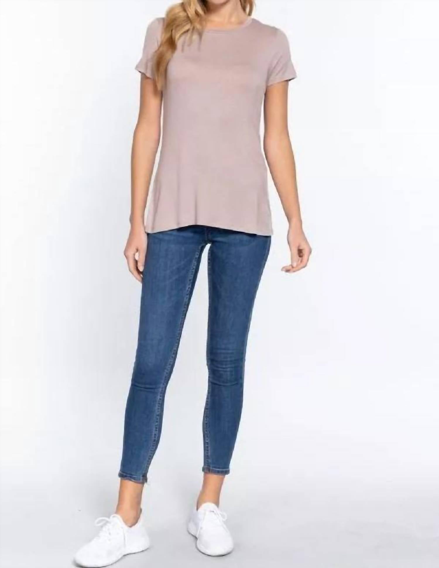 Active Basic - Women's Eliza Cotton Jersey Top