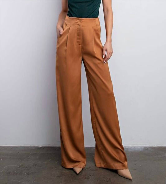 Glam - The Kyle High Waisted Wide Leg Dress Pants