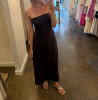Olivaceous - Sienna Strapless Maxi Dress