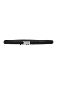 FRAME Women's Petit Sculptural Belt in black - women's accessory