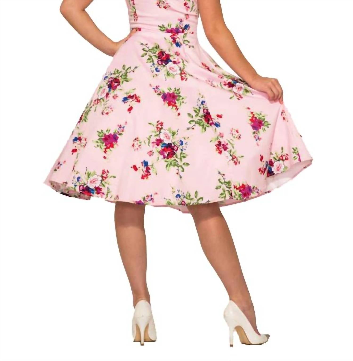 Hearts & Roses - Royal Ballet Swing Dress