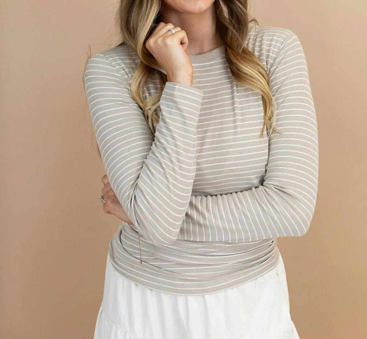 Tea N Rose - Macey Long Sleeve Top