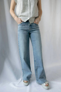 Flying Monkey - Nyc Stone Embellished Wide Leg Pants