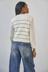 Lilla P - Textured Crewneck Sweater