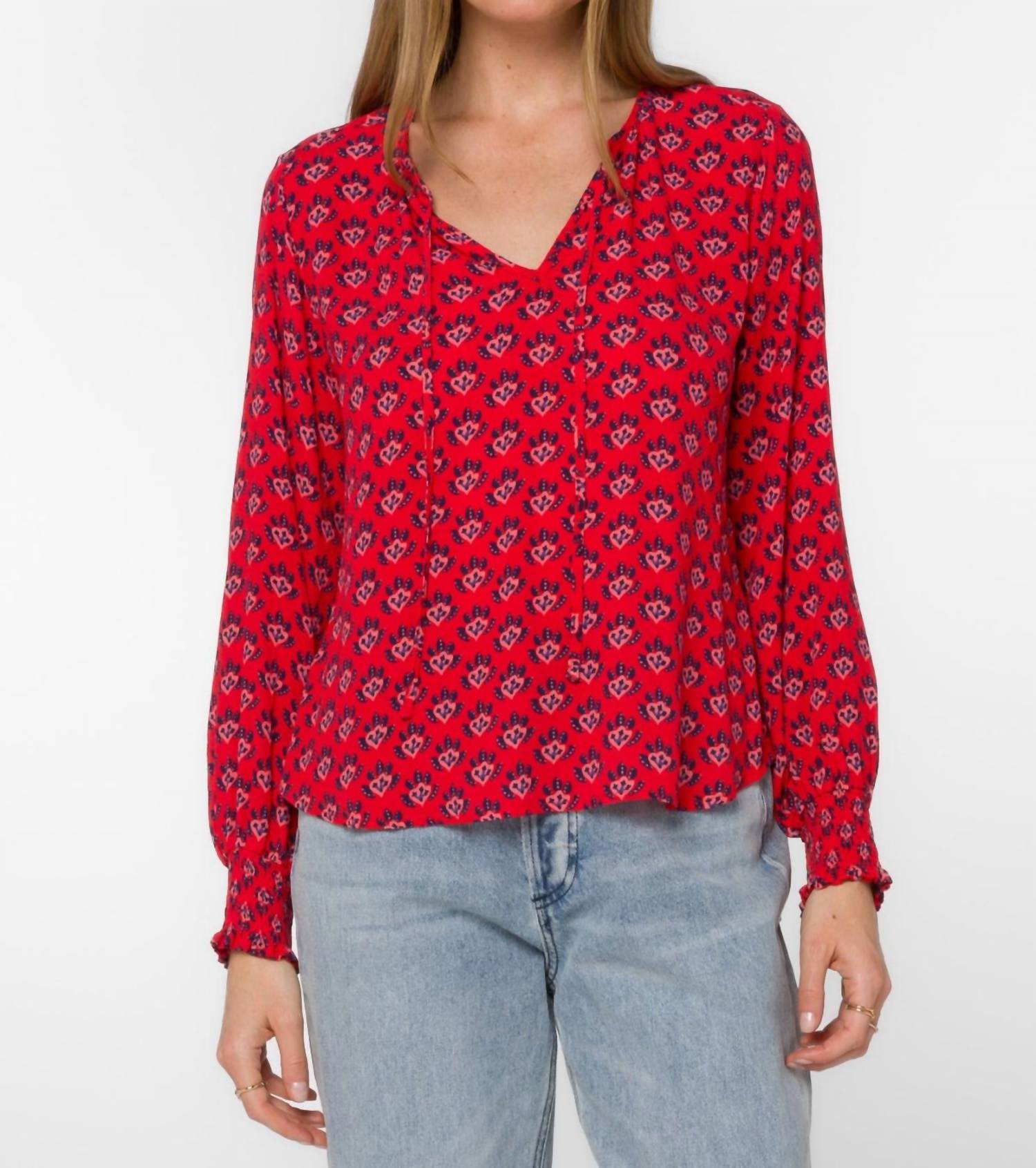 Velvet Heart - Penny Top
