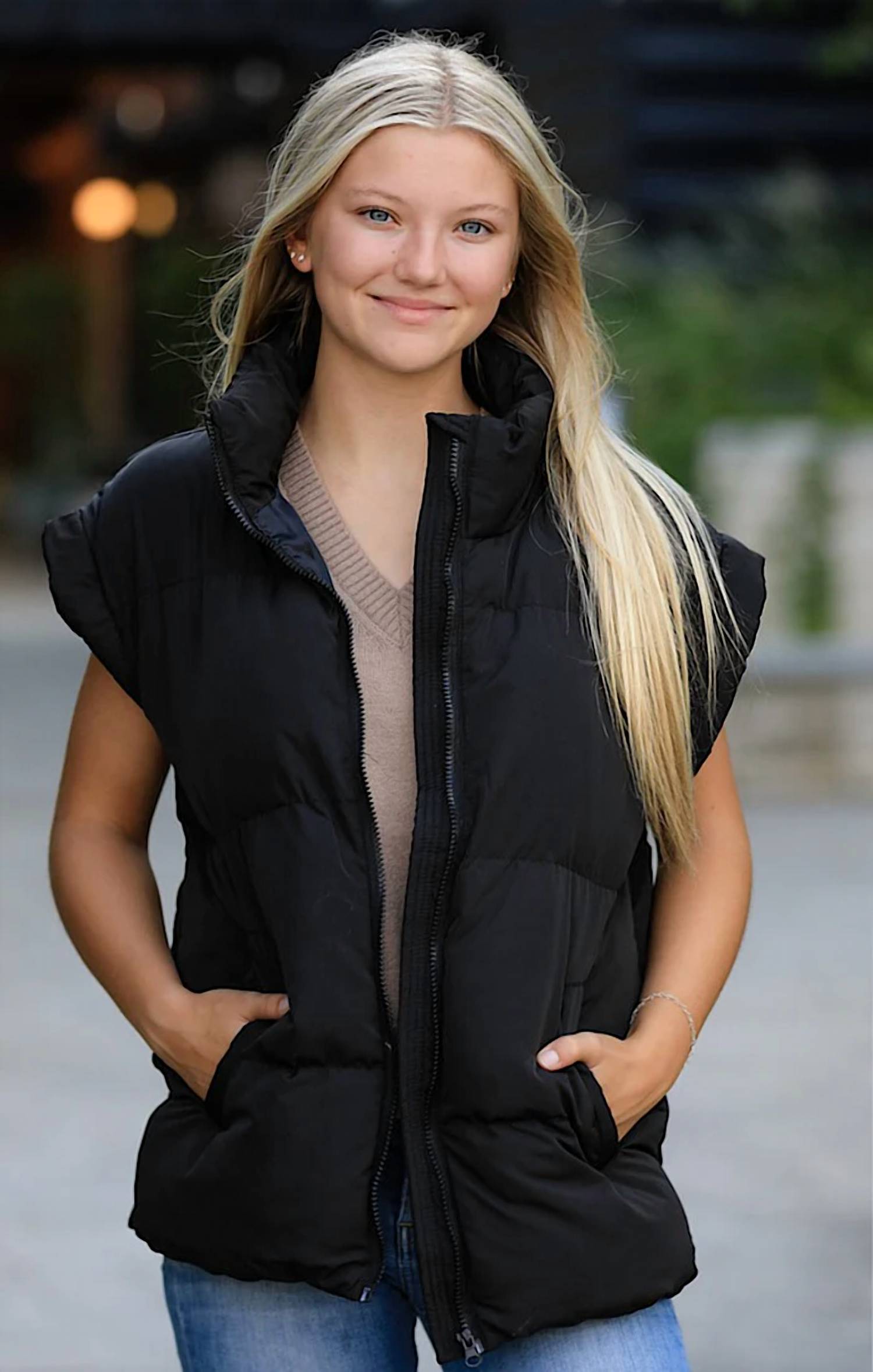Miss Sparkling - Puffer Vest