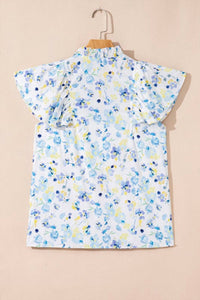 Shewin - Edie Floral Print Top