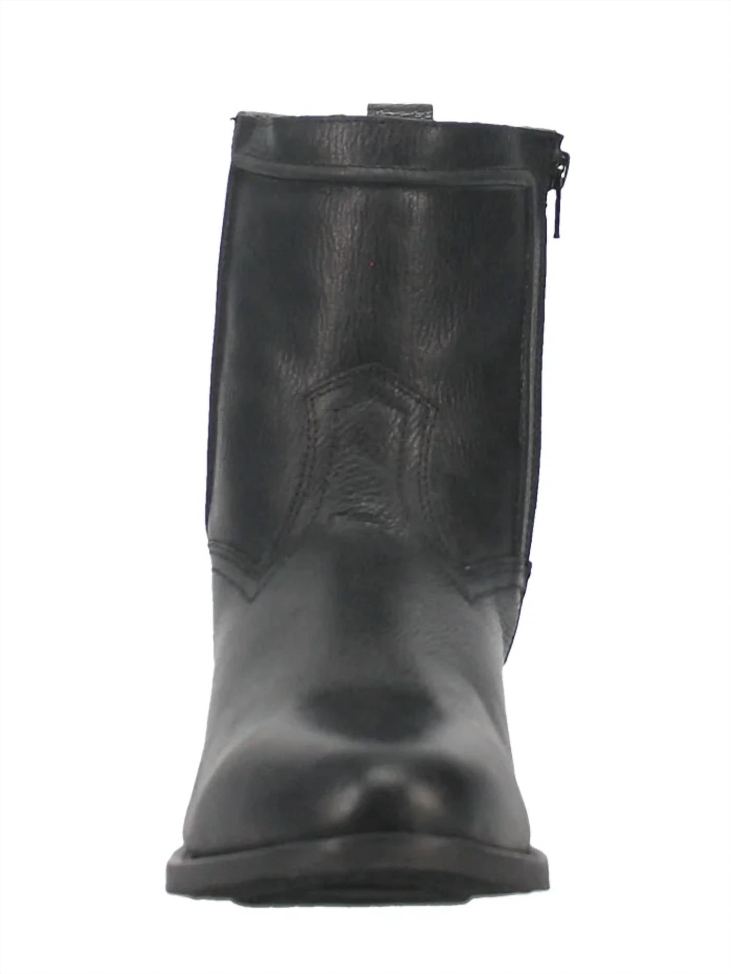 Laredo - Men's Half Boot With Zipper