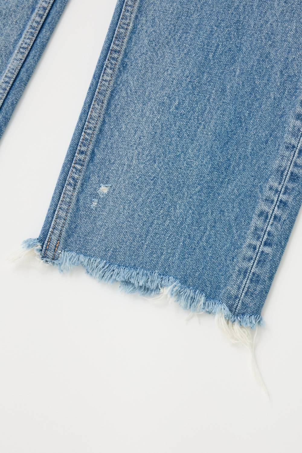 Moussy Women's Mv Mattapan Straight Low Jean in light blue - women's jeans - alternate view