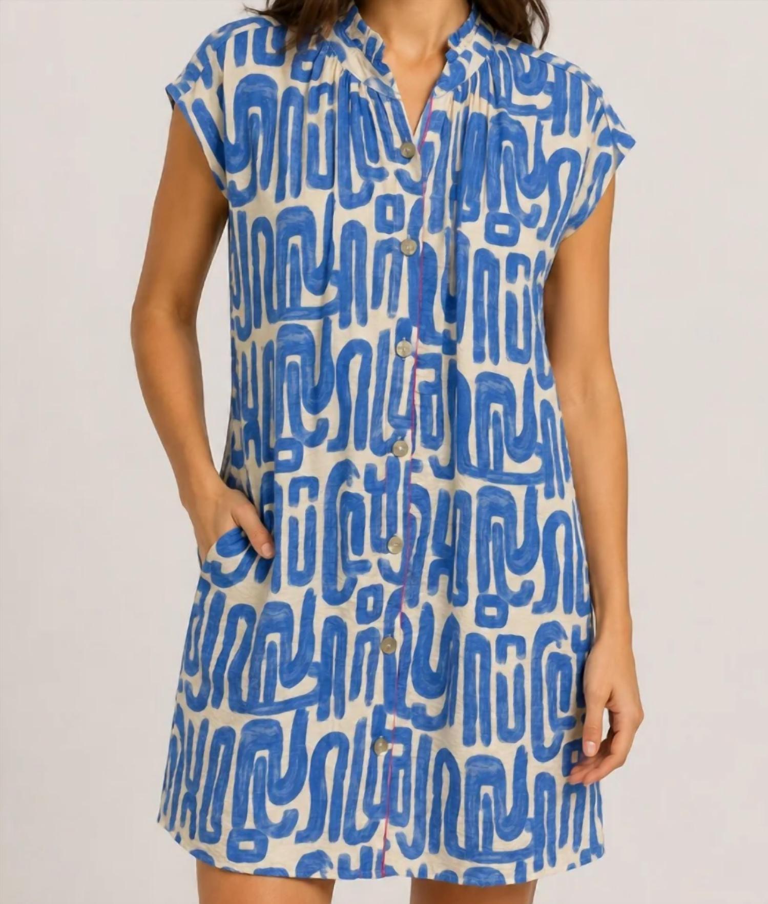 Thml - Coastal Maze Dress