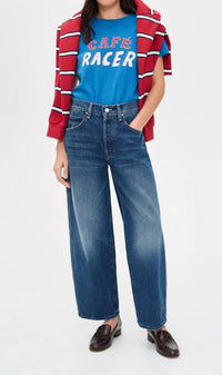 Mother - Delinquent Button Ankle Jeans