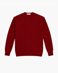 Autumn Cashmere - Cable Knit Crew Sweater