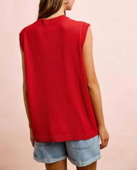 Bibi - Usa Flag Sequin Top