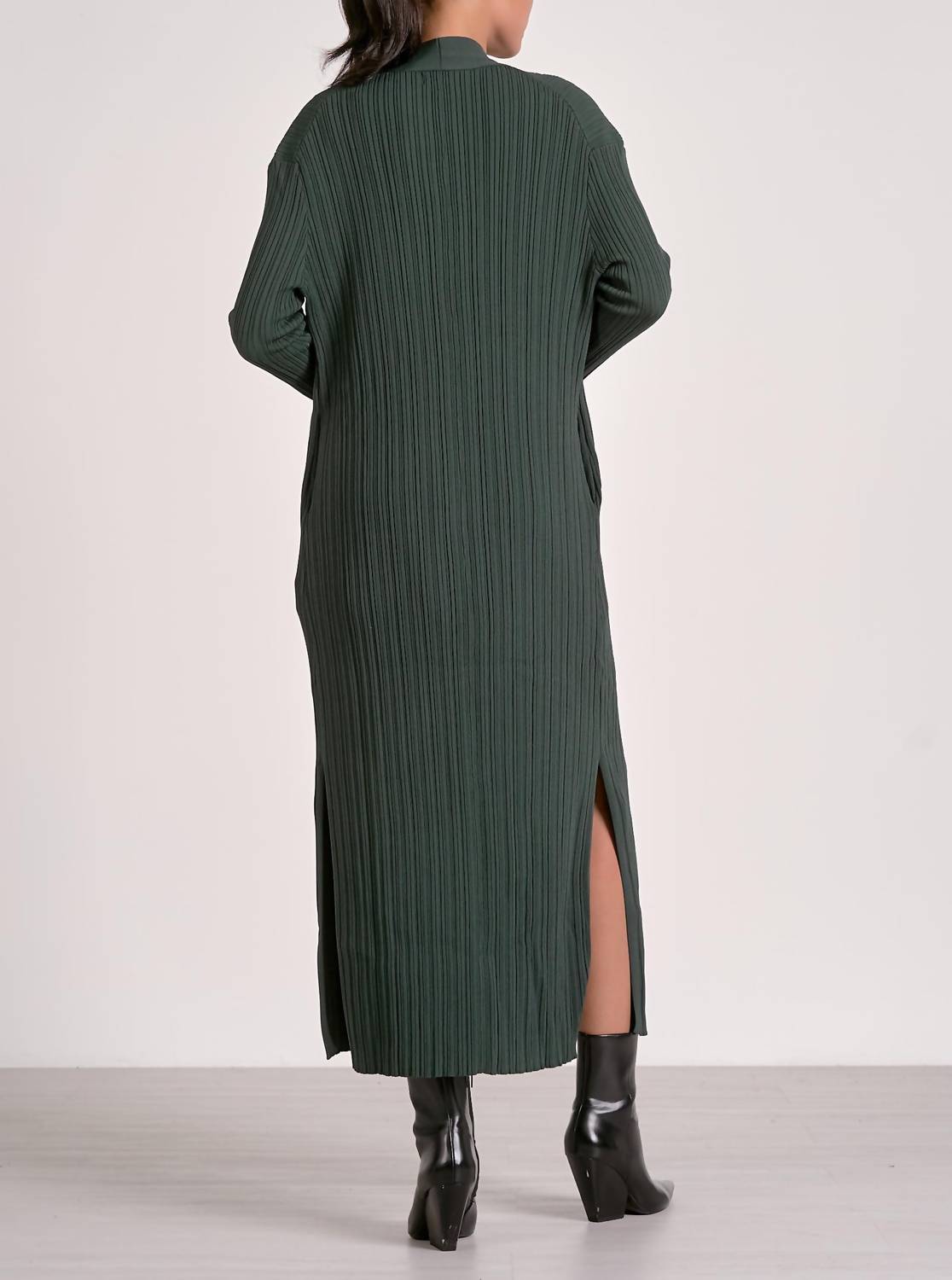 Elan - Ribbed Duster Cardigan