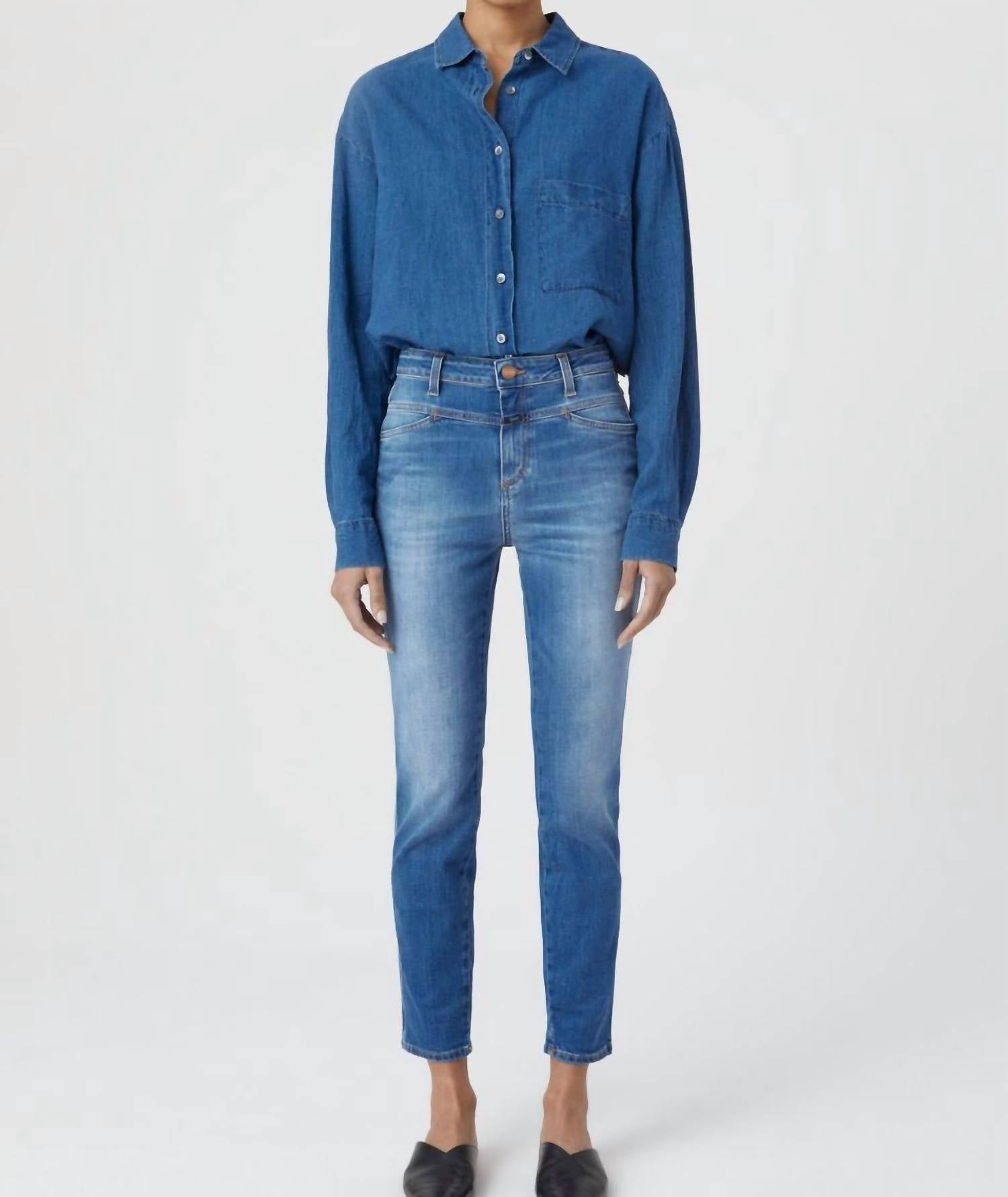 SKINNY PUSHER JEANS