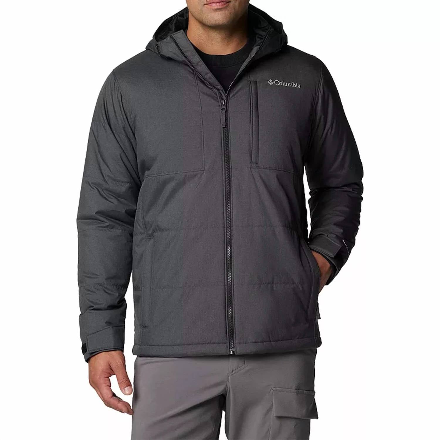 Columbia Montague Falls Iii Jacket in black - men's jacket - detail view