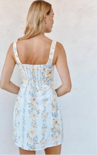 Bella Dahl - Fitted Smocked Back Mini Dress