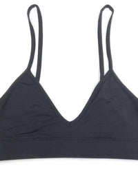 Samantha Chang Women's Sleep Bra in black - women's intimate - detail view