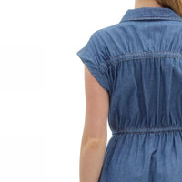 Entro - Denim Zipper Dress