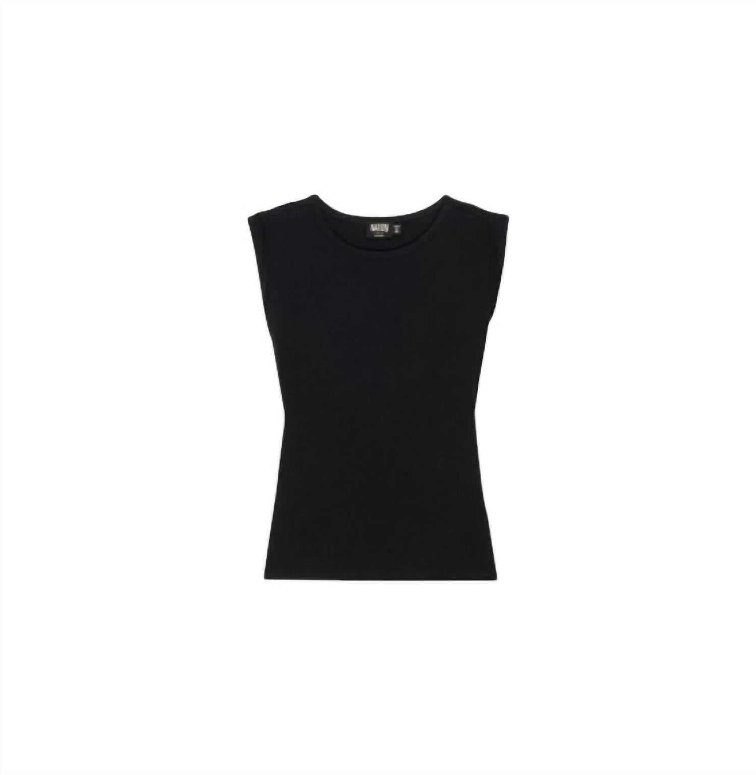 Nation Ltd - Janis Rolled Muscle Tank