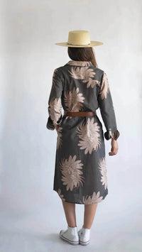 Las Sureñas - Greek Tiger Tunic Dress